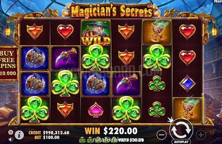 Tips dan Trik Bermain Game Slot Magician’s Secrets